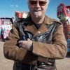 Billy Connolly’s Route 66 Brown Biker Jacket