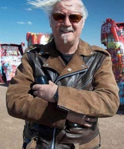 Billy Connolly’s Route 66 Brown Biker Jacket