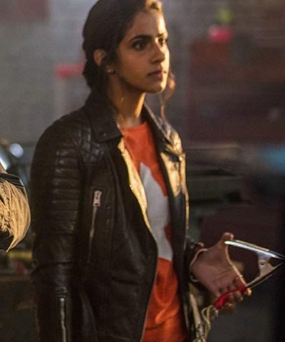 Doctor Who Mandip Gill Biker Jacket