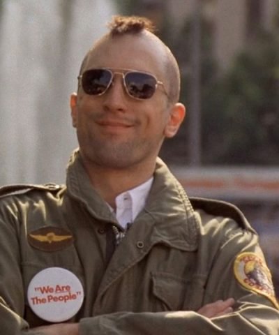 Taxi Driver Travis Bickle Green Cotton Jacket