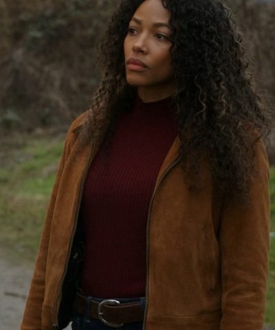 Big Sky Kylie Bunbury Bomber Jacket