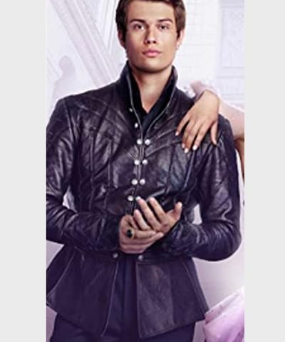 Nicholas Galitzine Leather Jacket