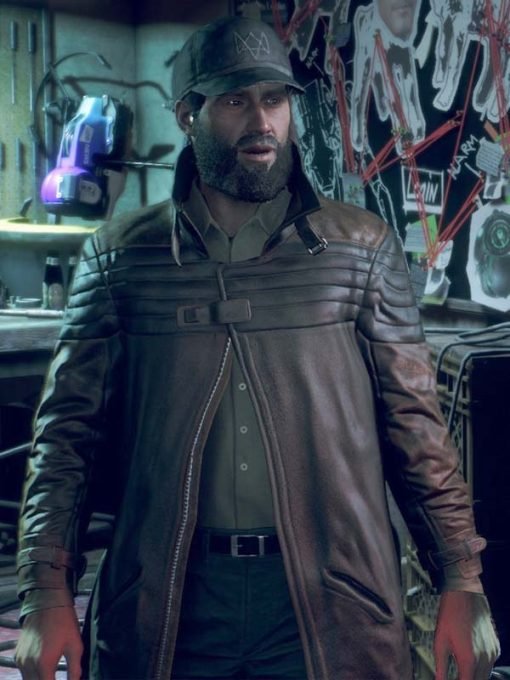 Aiden Pearce Trench Coat