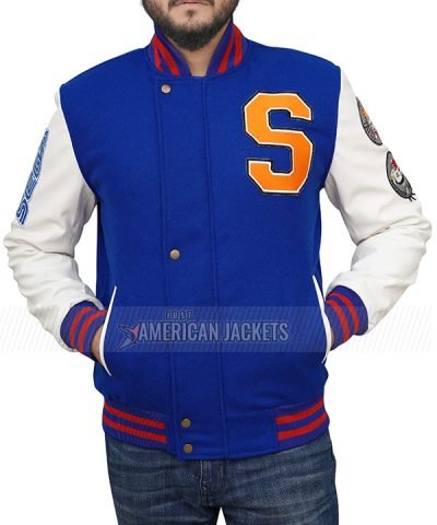 Letterman Sonic the Hedgehog Bomber Jacket