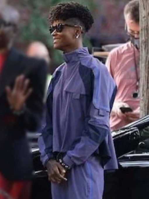 Black Panther: Wakanda Forever Letitia Wright Purple Jacket