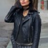 Doom Patrol Season 01 Crazy Jane Black Studded Leather Jacket