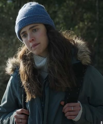 Maid 2021 Margaret Qualley Gray Parka Jacket