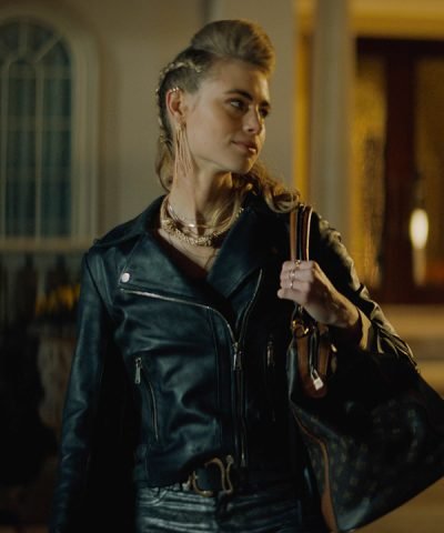 Night Teeth Lucy Fry Black Leather Jacket