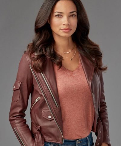 Redemption in Cherry Springs Rochelle Aytes Leather Jacket