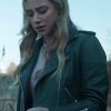 Betty Cooper Riverdale Green Biker Leather Jacket