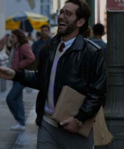 The Shrink Next Door Paul Rudd Leather Bomber Jacket