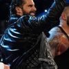 WWE Seth Rollins Quilted Black Leather Jacket