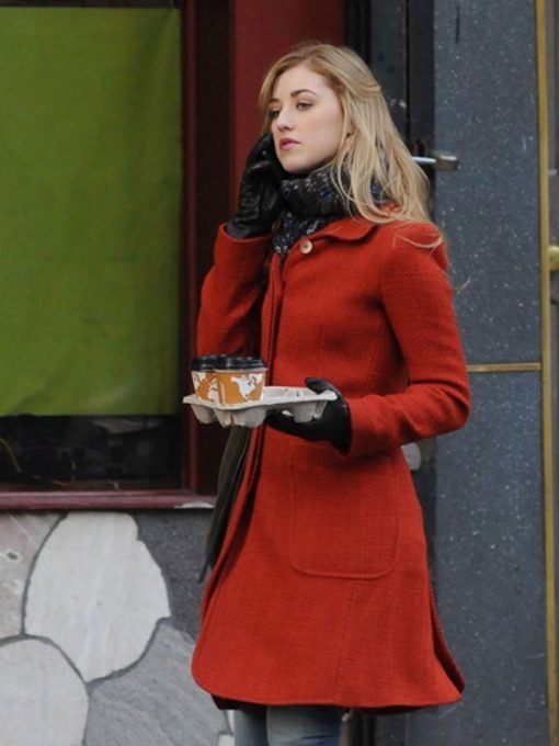 Ella Rae Peck Gossip Girl Coat