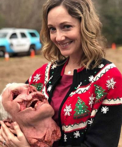 Halloween-Kills-Judy-Greer-Christmas-Sweater