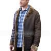 Nostalgic Christmas Trevor Donovan Brown Leather Jacket