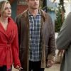 Trevor Donovan Nostalgic Christmas Brown Jacket