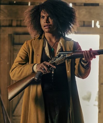 Mary Fields The Harder They Fall Zazie Beetz Coat