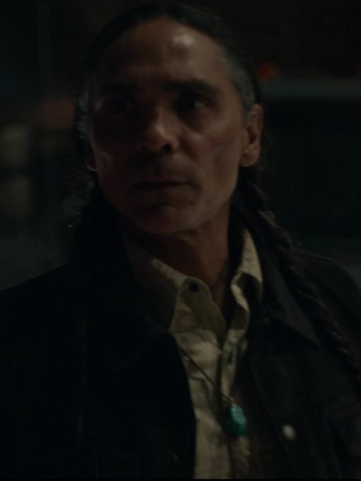 Chiago The Forever Purge 2021 Zahn McClarnon Black Jacket