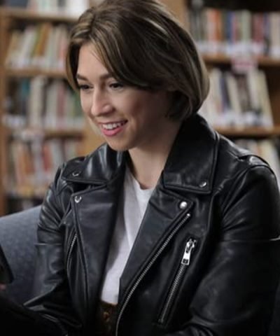 Isabelle Dear Evan Hansen Avery Bederman Leather Jacket