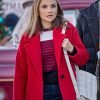 Merry Rozelle Tis the Season to Be Merry Rachael Leigh Cook Red Coat