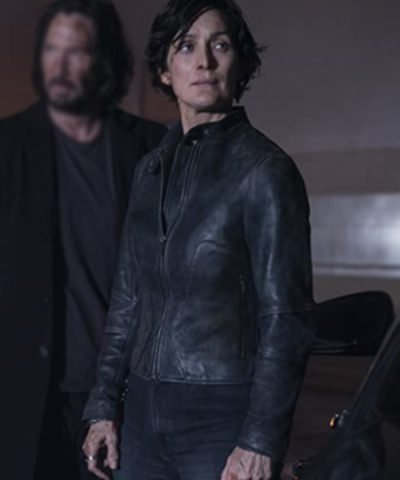 Trinity The Matrix Resurrections 2021 Carrie Anne Moss Jacket