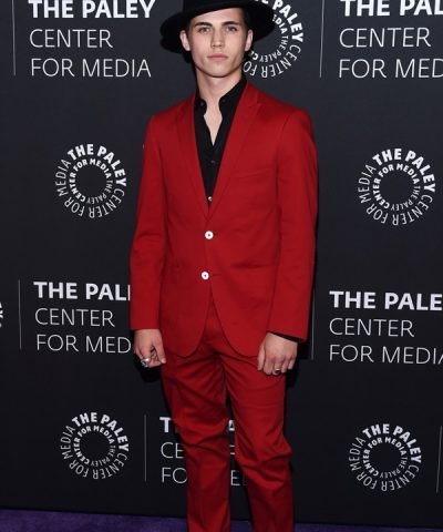 Tv Series Cobra Kai Premiere Event Tanner Buchanan Red Suit