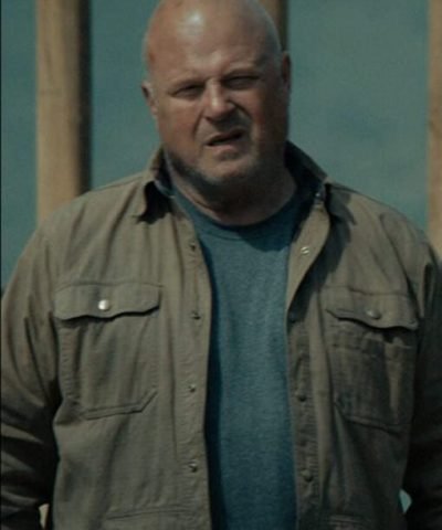 Michael Chiklis Coyote Brown Cotton Jacket