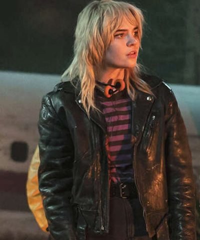 Sophie Thatcher Yellowjackets Teen Natalie Black Leather Jacket