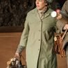 Susan Edwards Landscapers Olivia Colman Cotton Trench Coat