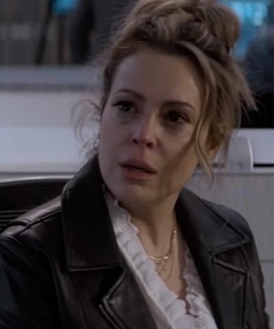 Alyssa Milano Brazen 2022 Grace Black Jacket