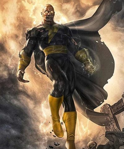 Dwayne Johnson Black Adam Black Jacket