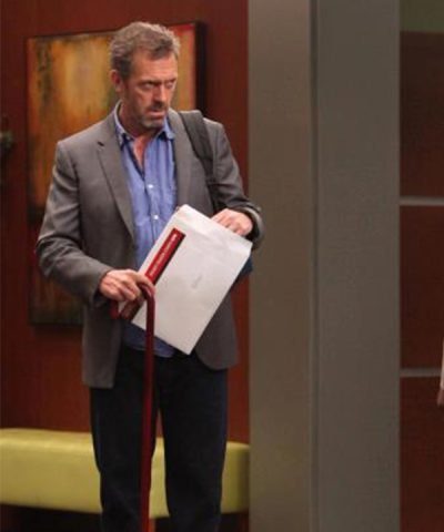 Hugh Laurie House Dr. Gregory Grey Coat