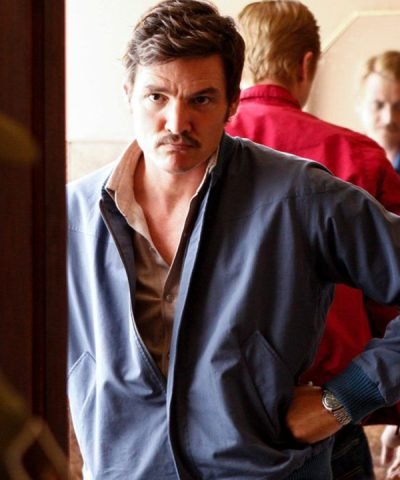 Javier Peña Narco 2015 Pedro Pascal Cotton Jacket