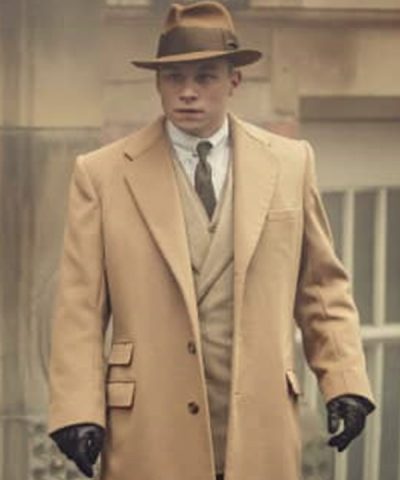 Michael Gray Peaky Blinders Finn Cole Brown Trench Coat