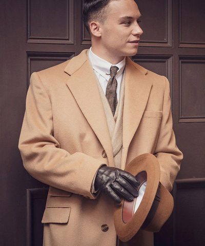 Michael Gray Peaky Blinders Finn Cole Brown Trench Coat