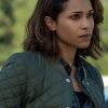 Monica Raymund Hightown Jackie Quiñones Quilted Jacket