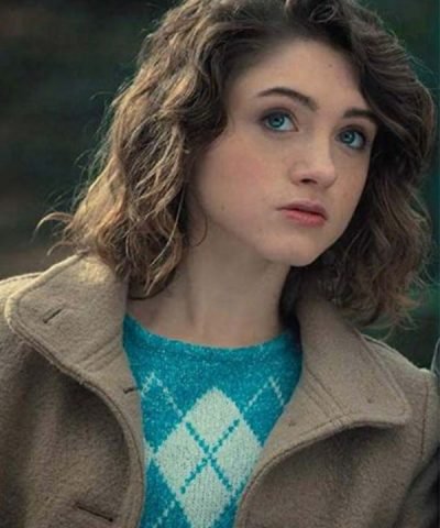 Nancy Wheeler Stranger Things 2016 Natalia Dyer Wool Jacket