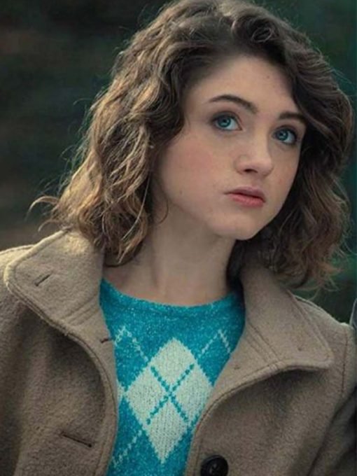 Nancy Wheeler Stranger Things 2016 Natalia Dyer Wool Jacket