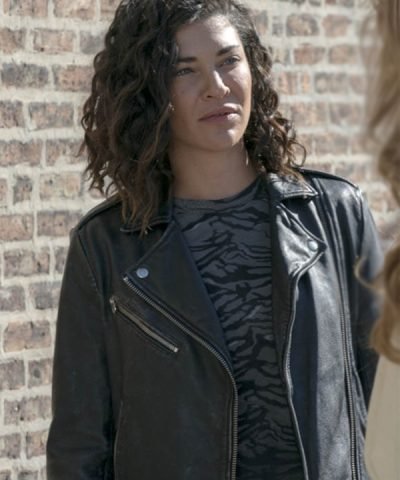 Nessa Shameless Jessica Szohr Leather Jacket