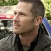 A Valentine's Match 2020 Luke Macfarlane Grey Cotton Jacket