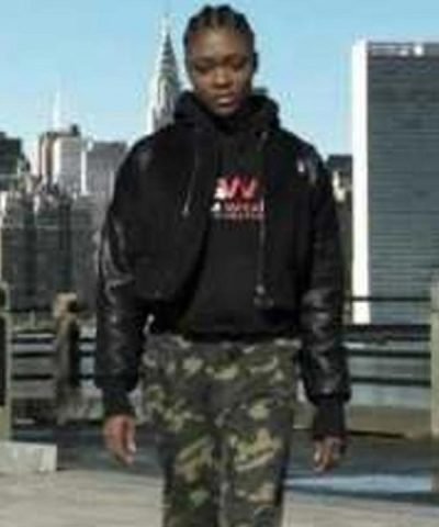 Charmaine Hightown 2020 Imani Lewis Black Leather Jacket