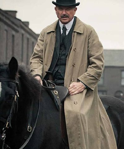 Inspector Chester Campbell Peaky Blinders Sam Neill Brown Coat