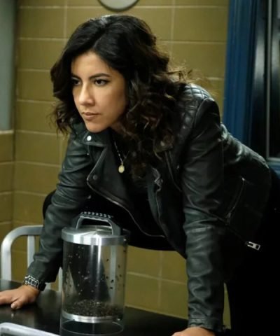 Brooklyn Nine-Nine Stephanie Beatriz Black Quilted Jacket