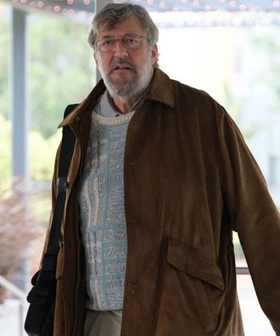  Stephen Fry The Dropout Brown Jacket