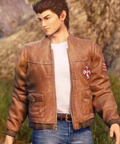 Video Game Shenmue 3 Ryo Hazuki Brown Jacket