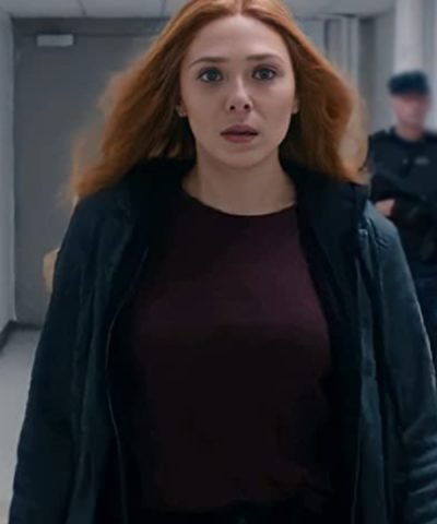 Wanda Maximoff WandaVision 2021Elizabeth Olsen Jacket