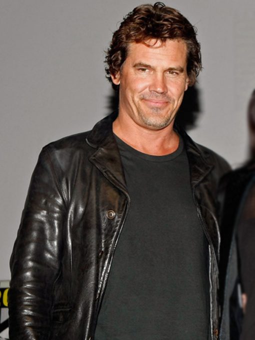 X 2022 Josh Brolin Black Jacket