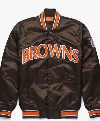 NFL Starter Browns Bomber Jacket