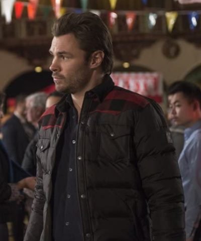 Chicago P.D. Patrick John Fluegera Black Puffer Jacket