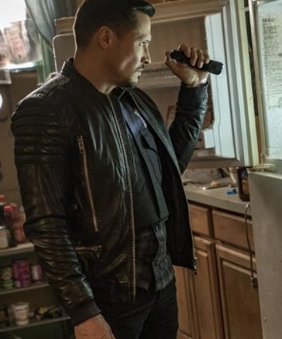 Chicago P.D. Nick Wechsler Black Leather Jacket